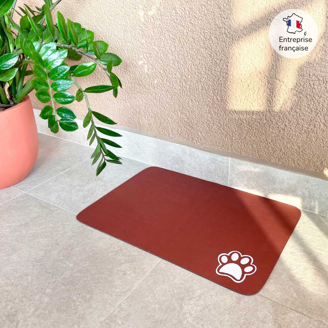 Tapis de gamelle ultra absorbant